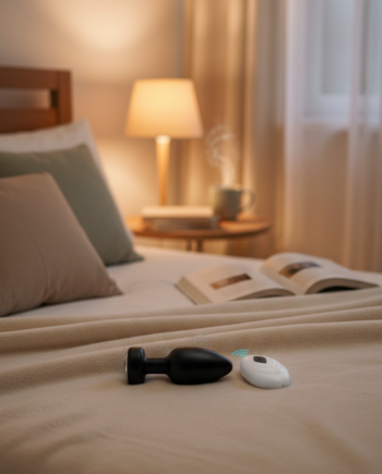 Plug Anal com Vibro e Controle Remoto